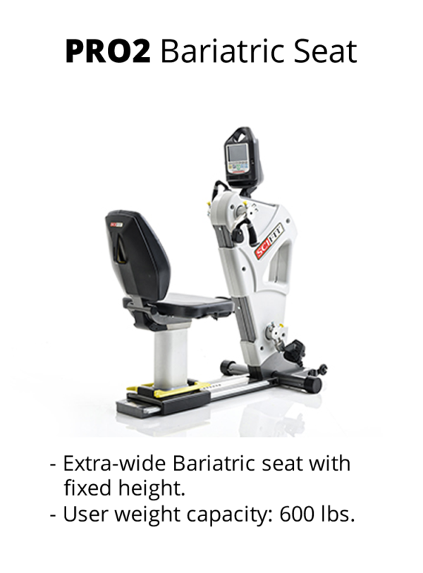Total Body - adjustable cranks - bariatric seat