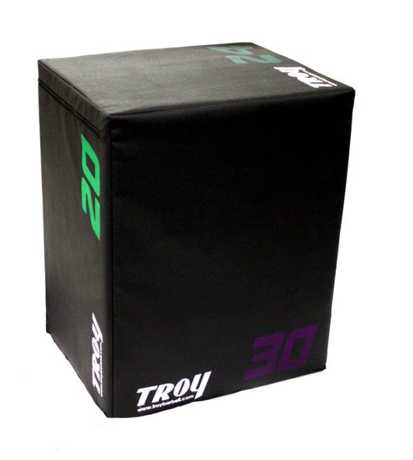 Soft Foam, 3-Sided Adjustable Plyo Cube - Heights: 20", 24" & 30"