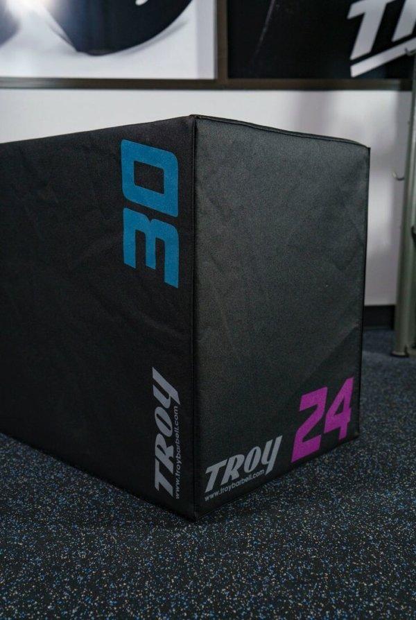 Soft Foam, 3-Sided Adjustable Plyo Cube - Heights: 20", 24" & 30" - Image 3