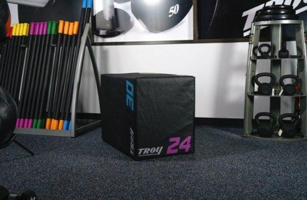 Soft Foam, 3-Sided Adjustable Plyo Cube - Heights: 20", 24" & 30" - Image 5