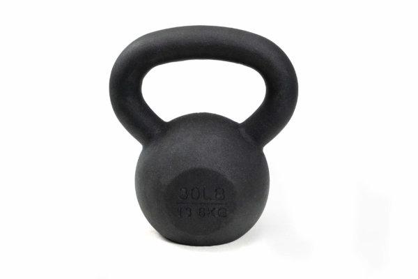 Black Cast Iron Kettlebell - Image 8