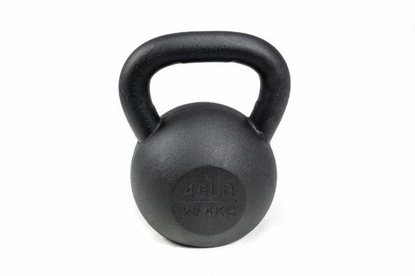 Black Cast Iron Kettlebell - Image 12