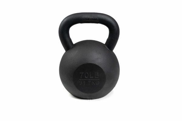 Black Cast Iron Kettlebell - Image 13