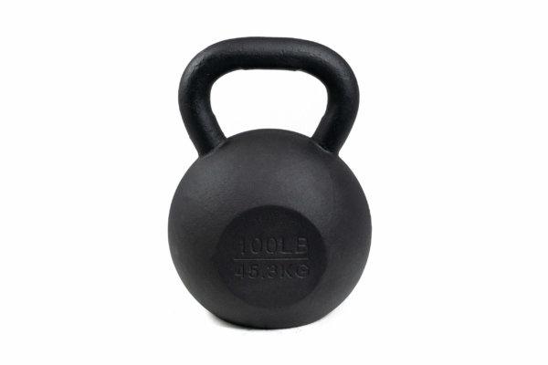 Black Cast Iron Kettlebell - Image 16