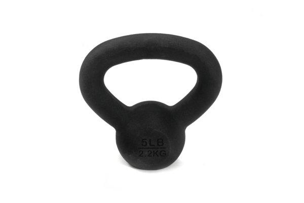 Black Cast Iron Kettlebell - Image 3