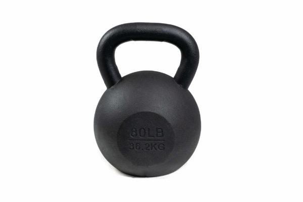 Black Cast Iron Kettlebell - Image 15