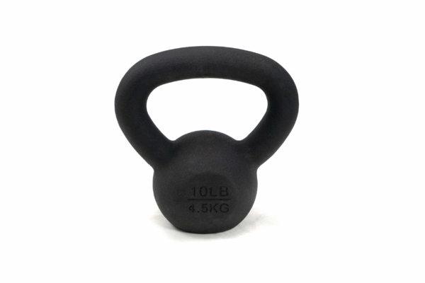 Black Cast Iron Kettlebell - Image 4