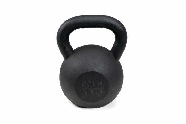 Black Cast Iron Kettlebell - Image 14