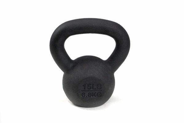 Black Cast Iron Kettlebell - Image 5