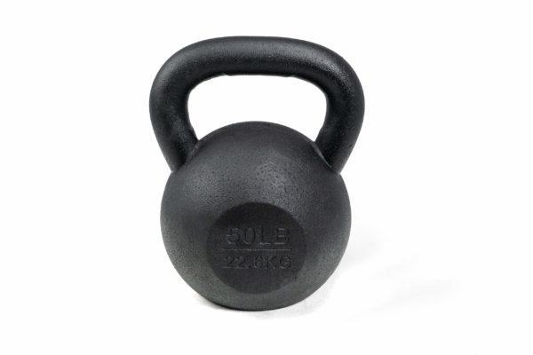 Black Cast Iron Kettlebell - Image 11