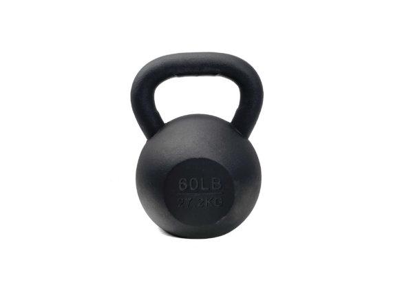 Black Cast Iron Kettlebell - Image 19