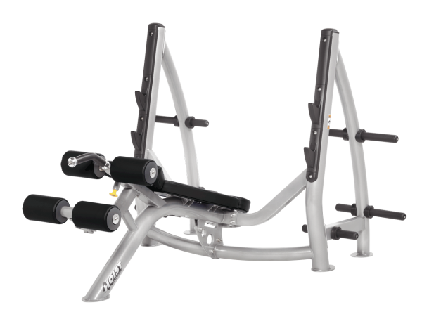 DECLINE OLYMPIC BENCH W STORAGE
