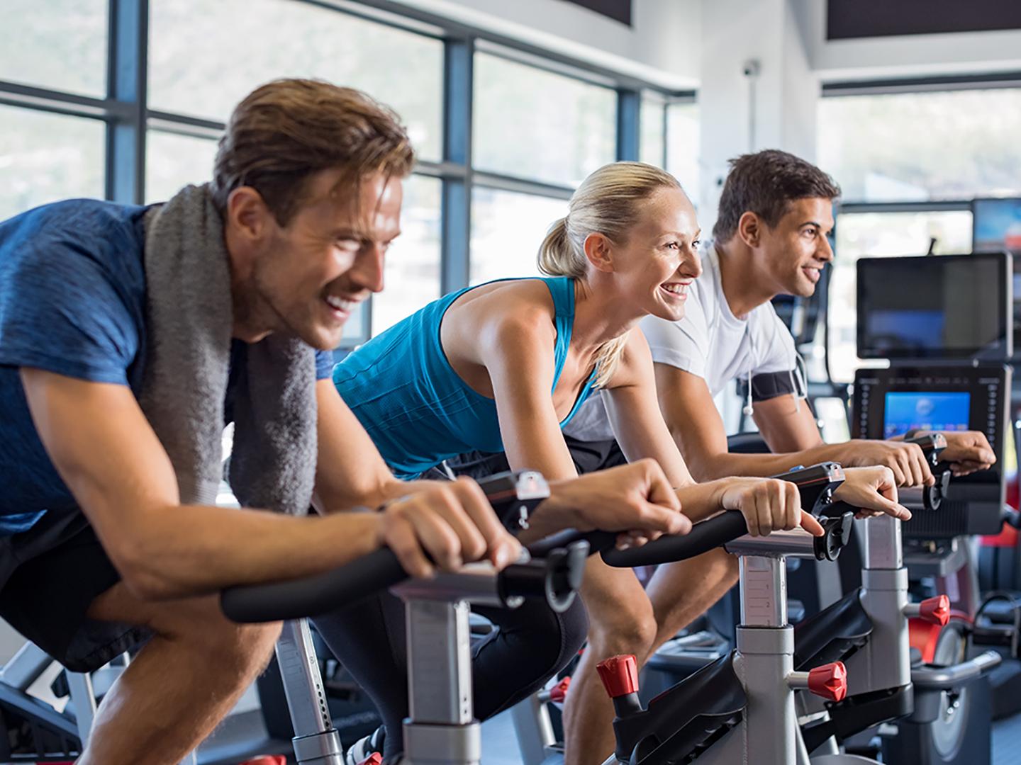People_on_exercise_bike