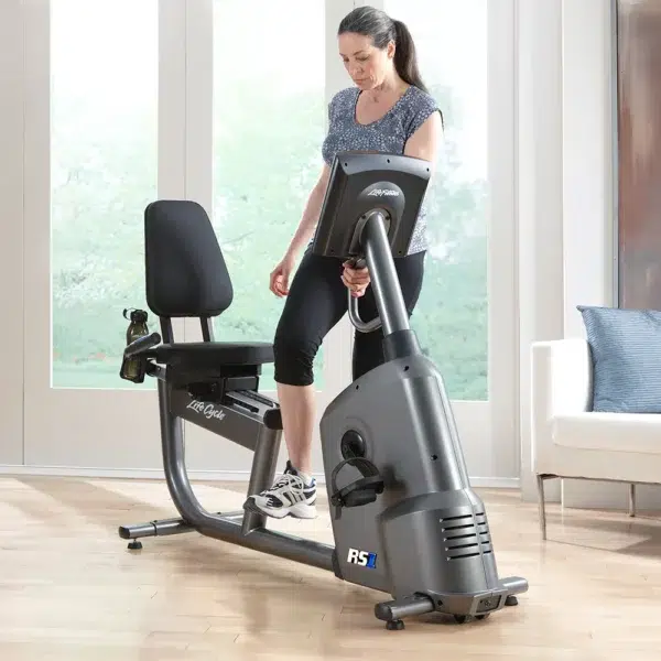 Life Fitness RS1 Recumbent Bike - Image 2